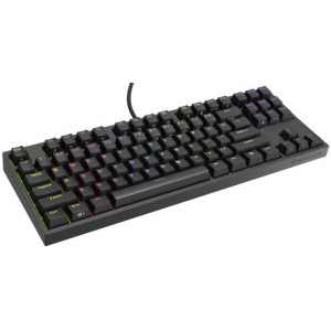 Genesis THOR 404 TKL Black RGB Gateron Yellow Pro Switch Mecanica