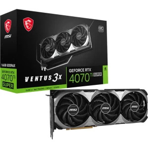 MSI GeForce RTX 4070 Ti SUPER VENTUS 3X OC 16GB GDDR6X 256-bit DLSS 3.0