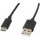 Cablu periferice Lanberg USB tip A 2.0 Male la USB-C 2.0 Male, 1.8 m, Negru