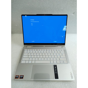 Laptop Lenovo 14'' Yoga 7 2-in-1 14AKP10, 2.8K OLED 120Hz Touch, Procesor AMD Ryzen™ Al 7 350 (16M Cache, up to 5.0 GHz), 32GB LPDDR5X, 1TB SSD, AMD Radeon 860M, Win 11 Home, Seashell, 3Yr Onsite Premium Care